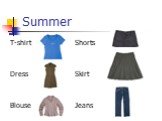 Summer. T-shirt Shorts Dress Skirt Blouse Jeans