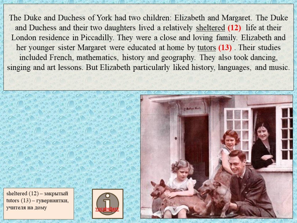 Two sons two daughters. Tom and Elizabeth have got four children. Tom and Elizabeth have got 4 children, two sons and two daughters.. Parent, Elizabeth, the Duke, and, the Duchess составить предложение. Tom and Elisabeth have got _______ (4) children, two sons and two daughters..