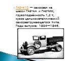 ГАЗ-410 — самосвал на шасси ГАЗ-АА и ГАЗ-ММ, грузоподъёмность 1,2 т, кузов цельнометаллический саморазгружающегося типа. Годы выпуска: 1934—1946.