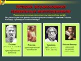 Платон (427 до н. э.—347 до н. э.) древнегреческий философ. Архимед (287 г. до н.э. – 212 г. до н.э). История возникновения правильных многогранников. Правильные многогранники известны с древнейших времён. Мы рассмотрим как правильные многогранники связаны с именами Платона, Евклида, Архимеда и Иога