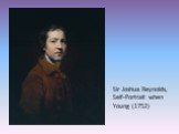 Sir Joshua Reynolds, Self-Portrait when Young (1752)