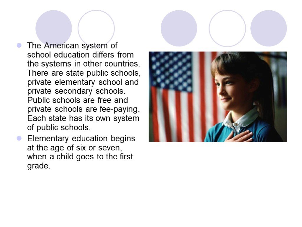 American system of education презентация