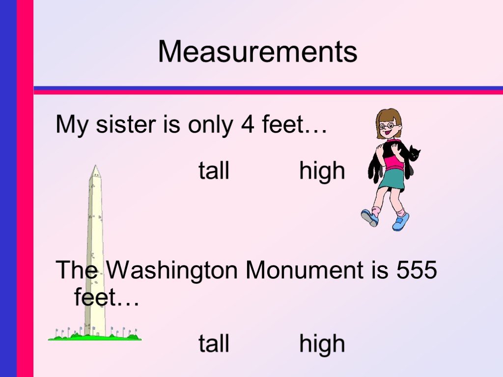 Tall на русском языке. High Tall упражнения. Tall High разница. Разница между High и Tall в английском языке. High Tall разница упражнения.