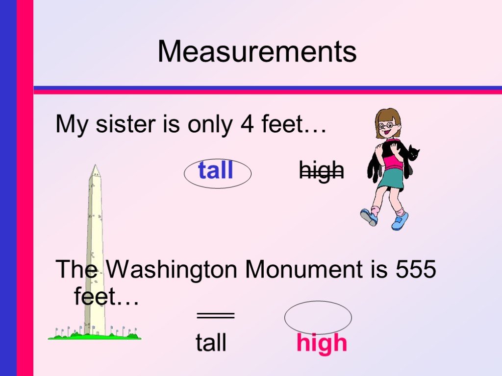 Tall перевод с английского. High Tall упражнения. Tall и High разница в английском. Opposite of Tall. High Tall правило.