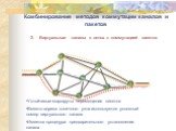 Виртуальные каналы в сетях с коммутацией пакетов. Устойчивые маршруты перемещения пакетов Вместо адреса конечного узла используется условный номер виртуального канала Имеется процедура предварительного установления канала