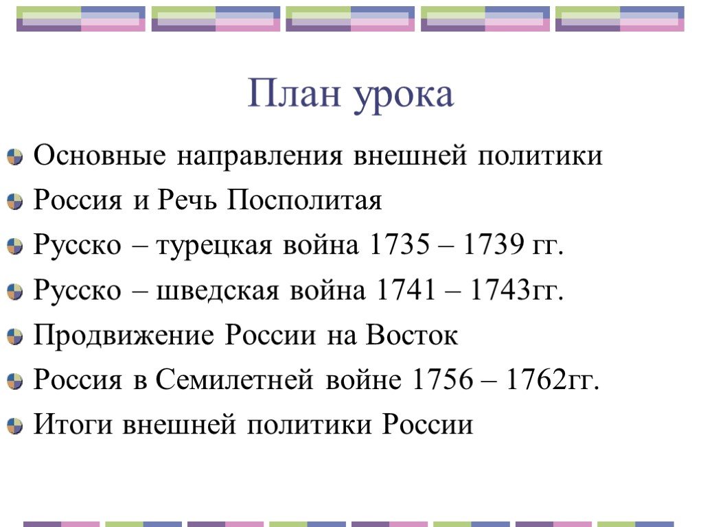 Презентация внешняя политика россии в 1725 1762