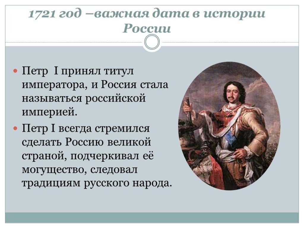 Россия до петра великого. 1721 Год в истории. 1721 Год в истории России.
