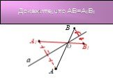 Алгоритм построения точек, симметричных данной относительно прямой Слайд: 7