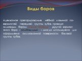 Адекватное препарирование нёбной и язычной по­верхностей передней группы зубов проводят алмазным бором в виде чечевицы. Другой вариант этого бора - ромбовидный - иногда используется для оформления окклюзионной поверхности боковой группы зубов.