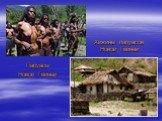 Хижины папуасов Новой Гвинеи. Папуасы Новой Гвинеи