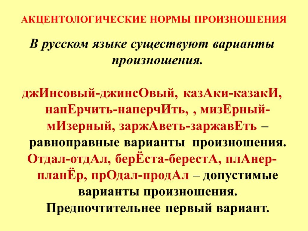 Равноправные слова. Нормы литературного произношения в русском языке. Нормативный вариант произношения это. Допустимые варианты произношения. Равноправные акцентологические варианты.