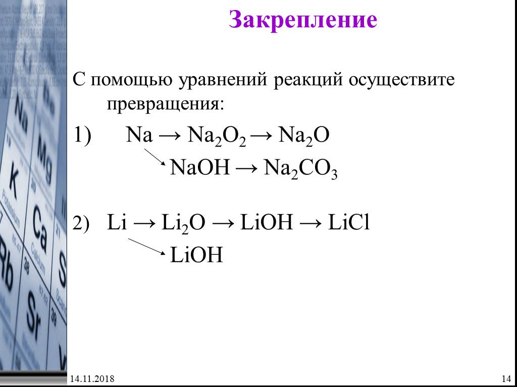 Li2o naoh реакция. Na2o na2co3 уравнение реакции. С помощью уравнений реакция осуществить превращения. Na+o2 уравнение. Осуществите превращение na2o NAOH.