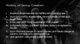 History of Group Creation: Students Brian Mae and Tim Staffel create a music group Soon he comes to the drummer, the 3rd member of the band-Roger Taylor A few years later the group renames itself in Smile In the early 1970s, Stoffel left the band, but he was replaced by Farukh. Soon the band changes