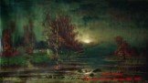 Ю.Ю. Клевер. Осенний пейзаж. Вечер. 1880-1890