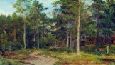 И.И. Шишкин. Осенний пейзаж. Дорожка в лесу. 1894