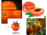апельсин персик помидор абрикос