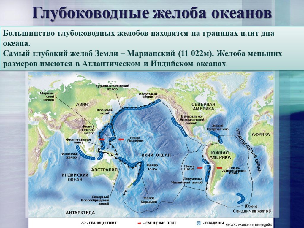 Материки и впадины океанов. Срединно Океанические хребты и глубоководные желоба. Зондский желоб на карте мирового океана. Чилийский желоб на карте. Глубоководные желоба на контурной карте мирового океана.