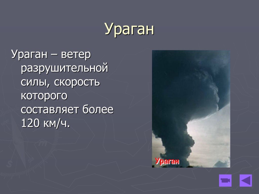 Презентация обж ураганы