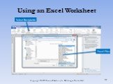 Using an Excel Worksheet Select Recipients Excel Files