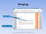 Merging Documents merged Merged fields