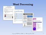 Word Processing