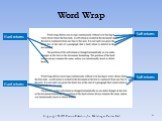 Word Wrap Hard returns Soft returns