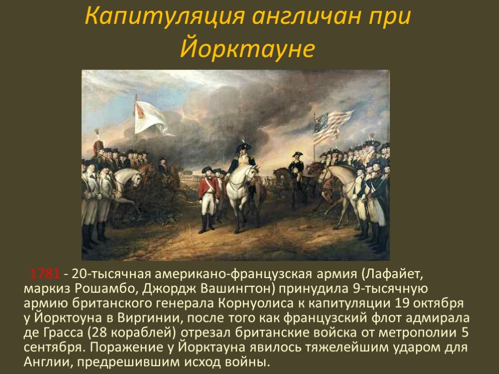 Капитуляция это. Капитуляция англичан у Йорктауна. Капитуляция при Йорктауне. Капитуляция французских войск при Йорктауне. Капитуляция английских войск под Йорктауном.