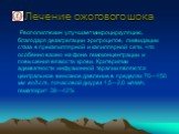 Реополиглюкин улучшает микроциркуляцию, благодаря дезагрегации эритроцитов, ликвидации стаза в прекапиллярной и капиллярной сети, что особенно важно на фоне гемоконцентрации и повышения вязкости крови. Критериями адекватности инфузионной терапии являются центральное венозное давление в пределах 70—1