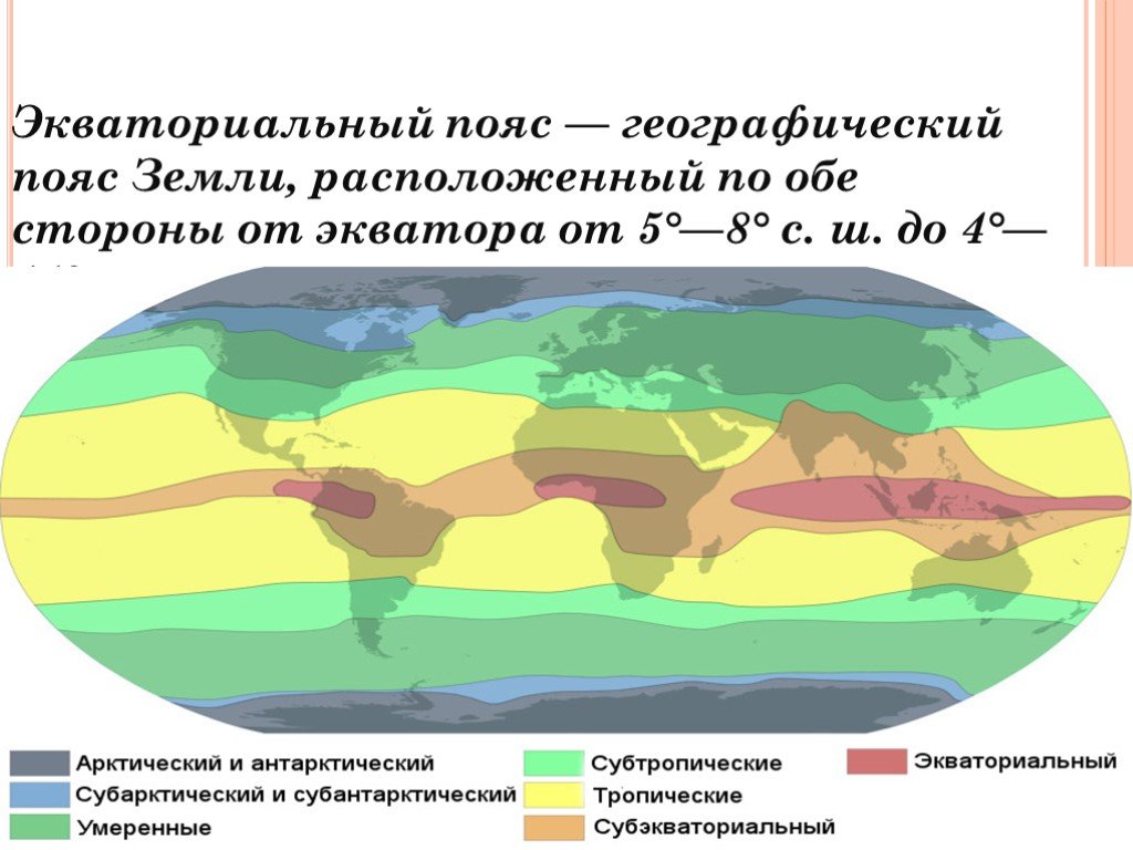 Карта природа земли климат. Экваториальный пояс. Экваториальный пояс земли. Тропический экваториальный пояс. Экваториальный климатический пояс.