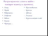 Распространение семян и плодов с помощью человека и животных. Лопух Череда Подорожник Амброзия Рябина Вишня Черёмуха…. Приспособления: Крючки Зубчики Липучки Вкусная мякоть плода