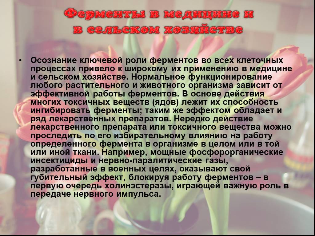 Функции ферментов. Правила работы с ферментами. Восточные рекомендации по ферментами. Яды и ферменты насекомых.