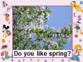 Do you like spring?