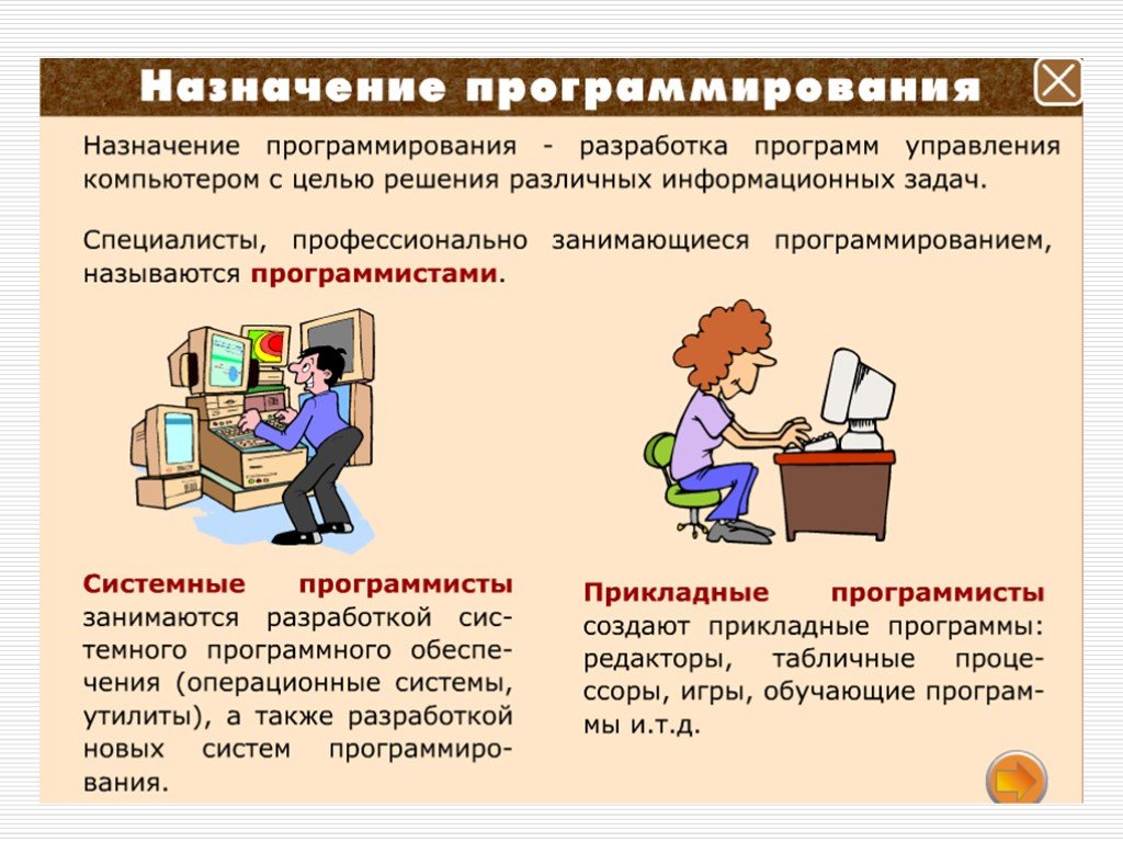 История программирования в лицах проект по информатике