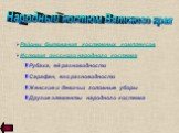 Районы бытования костюмных комплексов История русского народного костюма Рубаха, её разновидности Сарафан, его разновидности Женские и девичьи головные уборы Другие элементы народного костюма