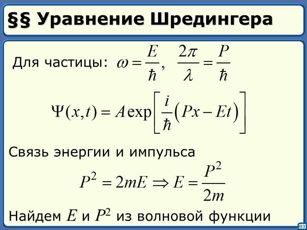 Уравнение частицы. Волновое уравнение Шредингера. Решения уравнения Шредингера собственные функции. Общее решение уравнения Шредингера. Волновая функция уравнение Шредингера.