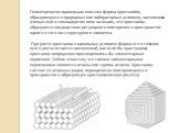 Геометрически правильная внешняя форма кристаллов, образующихся в природных или лабораторных условиях, натолкнула ученых ещё в семнадцатом веке на мысль, что кристаллы образуются посредством регулярного повторения в пространстве одного и того же структурного элемента. При росте кристалла в идеальных