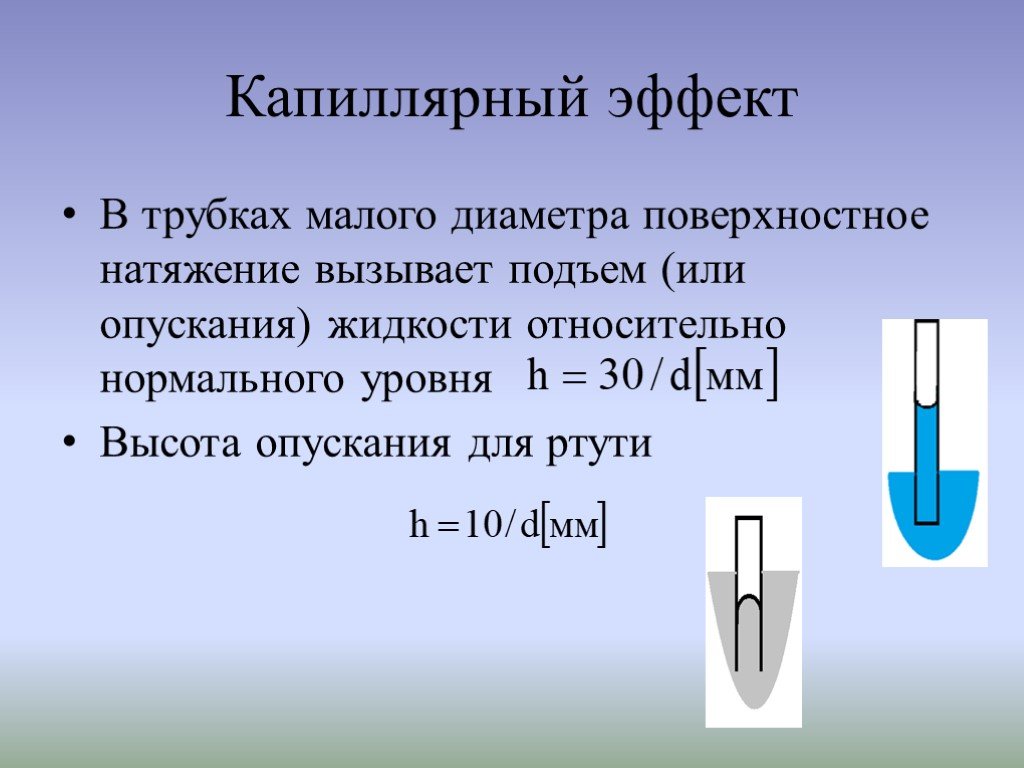 Жидкость в капилляре. Капиллярный эффект. Капиллярный эффект в жидкости. Капиллярное натяжение. Свойства жидкости в физике.