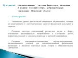 Задачи проекта: Увеличение уровня двигательной активности обучающихся, степени их вовлеченности в систематические занятия физической культурой и спортом; Создание системы соревнований различных видов и форм, отвечающих разнообразным потребностям и интересам детей, подростков, юношей и девушек, родит