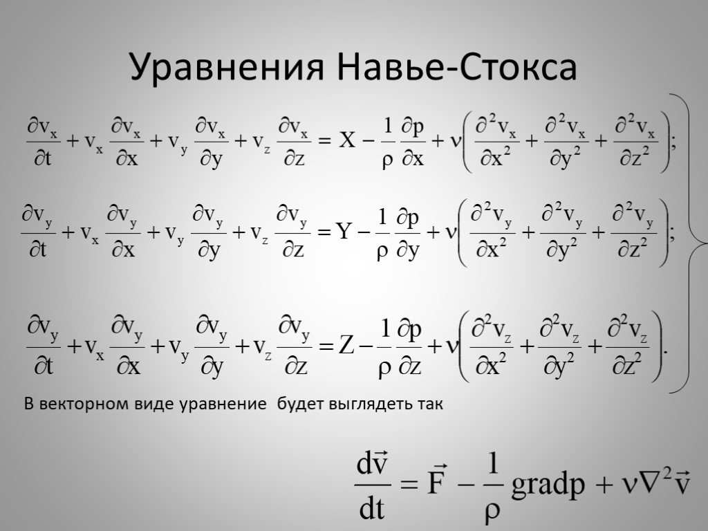 Уравнение стокса. Урав. Навье-Стокса. Уравнения Навье-Стокса ГАЗ. Уравнение Навье-Стокса решение. Уравнение Навье-Стокса в гидродинамике.