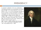 PRESIDENCY. As president he forbade to have any relationships with Britain and France. It was connected with a trade between states. This was the reason of a war with Britain in 1812. This war has caused great damage to the U.S. economy. In August 1814 British invaded in Washington, D.C. and burned 