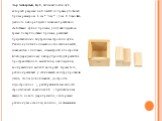 Дар четвёртый, Куб, включает в себя куб, который разрезан на 8 частей из прямоугольных призм размером: 6 см * 3 см * 1,5 см. С помощью данного набора педагог знакомит ребенка со свойствами куба и призмы, учит наблюдать за тремя поверхностями призмы, развивает представления о внутреннем строении куба