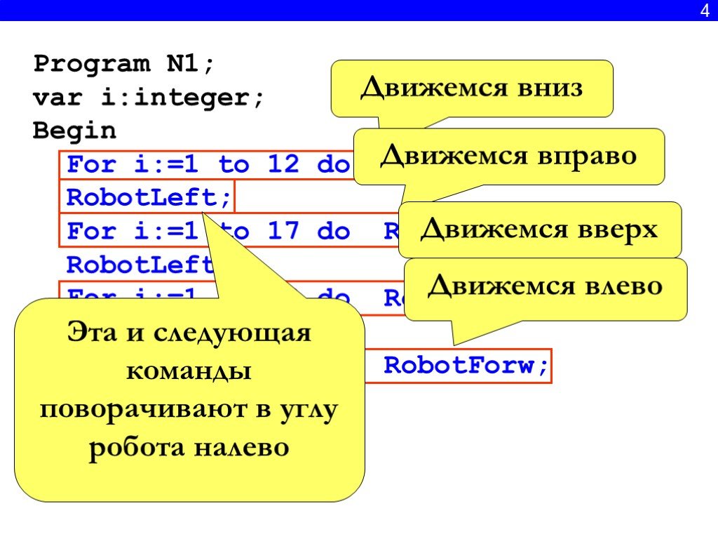 Информатика 9 класс правила. Алгоритмы управления 9 класс Информатика. Program n_4 Информатика 9 класс. Робот Информатика 9 класс. Program n_1.