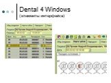 Dental 4 Windows (элементы интерфейса)