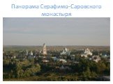 Панорама Серафимо-Саровского монастыря