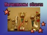 Мы чемпионы области