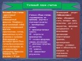 Типовой план счетов. Типовой План счетов - директивный документ, утверждаемый приказом Минфина и представляющий собой систематизированный перечень синтетических счетов, применяемых в учете, их номера и названия. Действующий в настоящее время План счетов бухгалтерского учета и инструкция по его приме