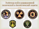 Эмблемы войск радиационной химической и биологической защиты