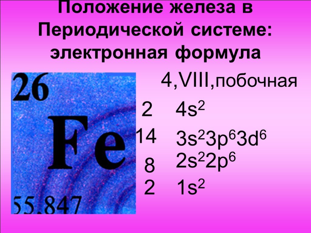 Химическая формула железа в химии. Формула железа. Химическая формула железа. Железо в периодической системе. Положение железа в периодической.