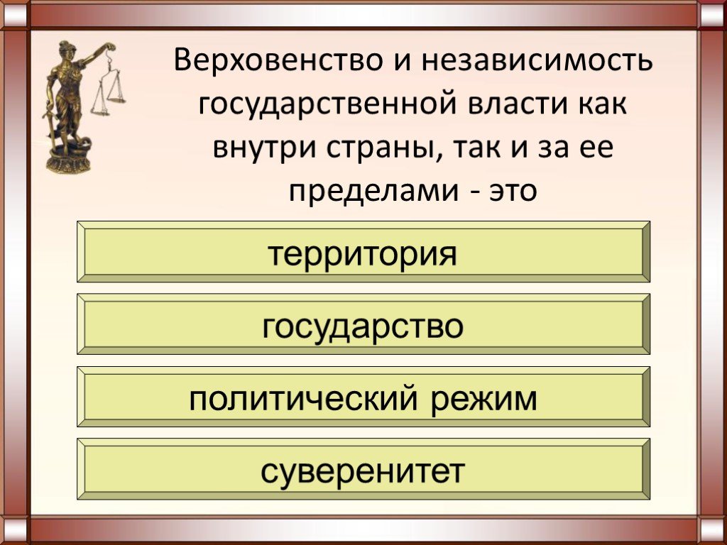 Независимость во внешней политике. Верховенство и независимость государственной власти. Суверенитет и независимость государственной власти. Независимость государственной власти внутри страны. Верховенство государственной власти внутри страны и ее.