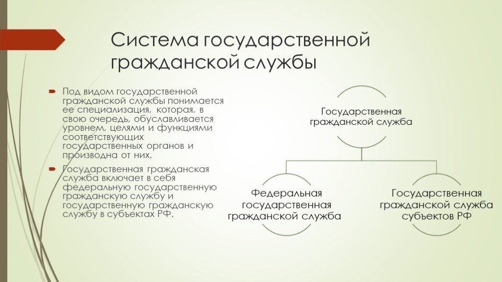 Функции государственных гражданских служащих